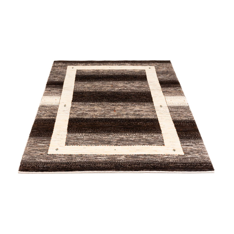 Gabbeh Tæppe - Loribaft Persisk - 173 x 111 cm - grå