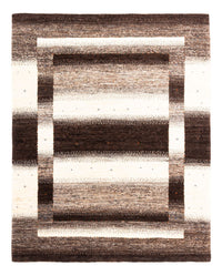 Gabbeh Tæppe - Loribaft Persisk - 165 x 128 cm - grå