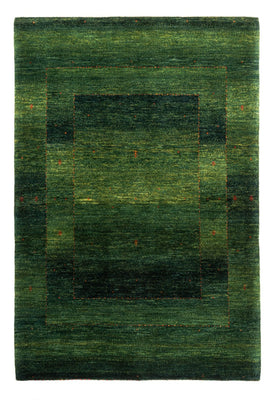Gabbeh Tæppe - Loribaft Persisk - 186 x 126 cm - grøn