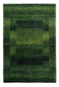 Gabbeh Tæppe - Loribaft Persisk - 186 x 126 cm - grøn