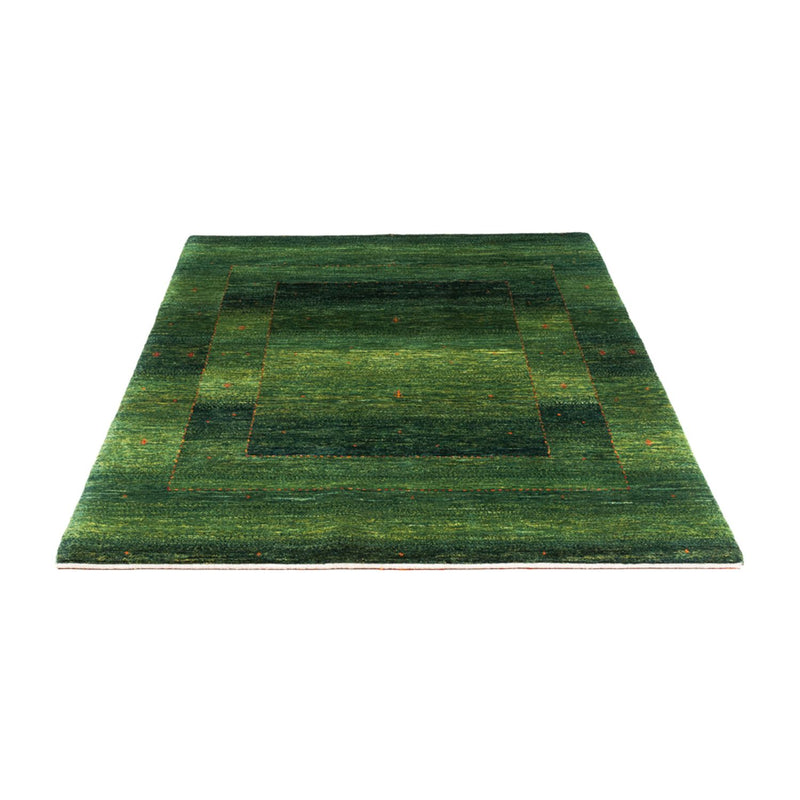 Gabbeh Tæppe - Loribaft Persisk - 186 x 126 cm - grøn