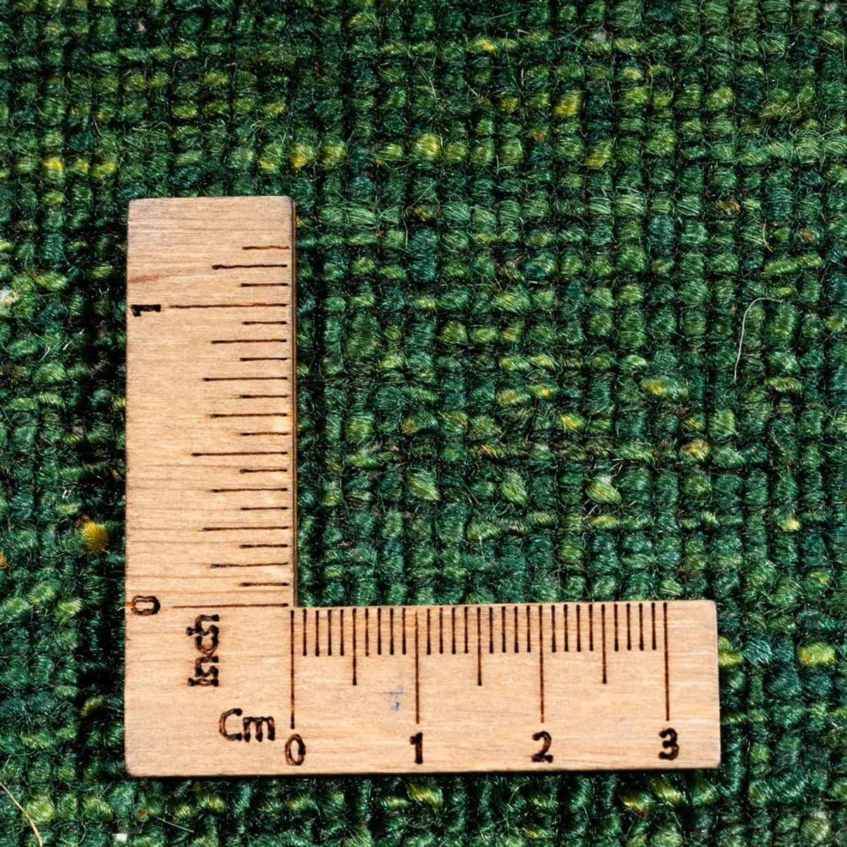 Gabbeh Tæppe - Loribaft Persisk - 186 x 126 cm - grøn