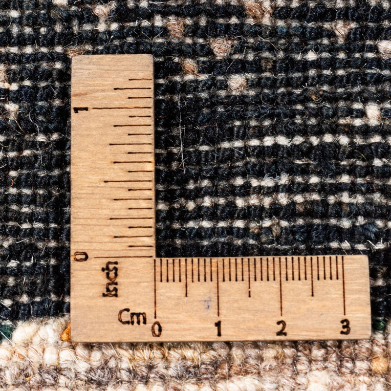 Gabbeh Tæppe - Loribaft Persisk - 195 x 124 cm - grå