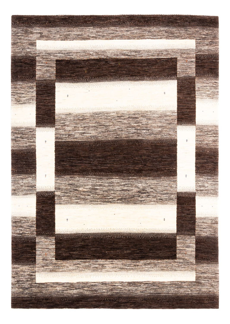 Gabbeh Tæppe - Loribaft Persisk - 297 x 221 cm - grå
