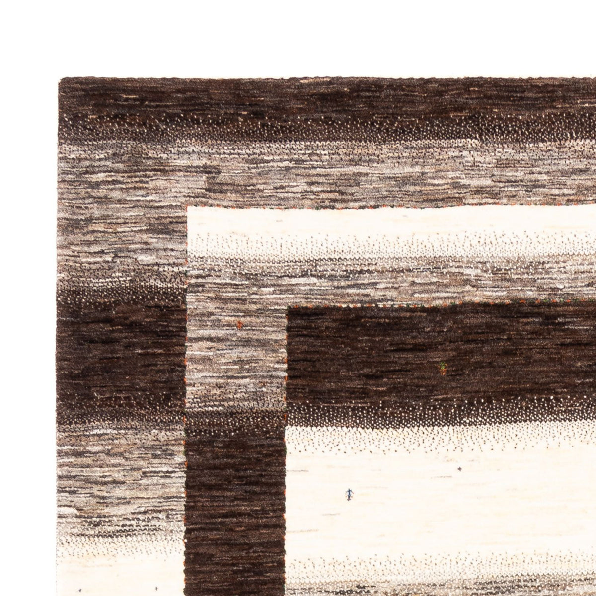 Gabbeh Tæppe - Loribaft Persisk - 297 x 221 cm - grå