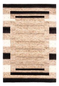 Gabbeh Tæppe - Loribaft Persisk - 300 x 210 cm - grå