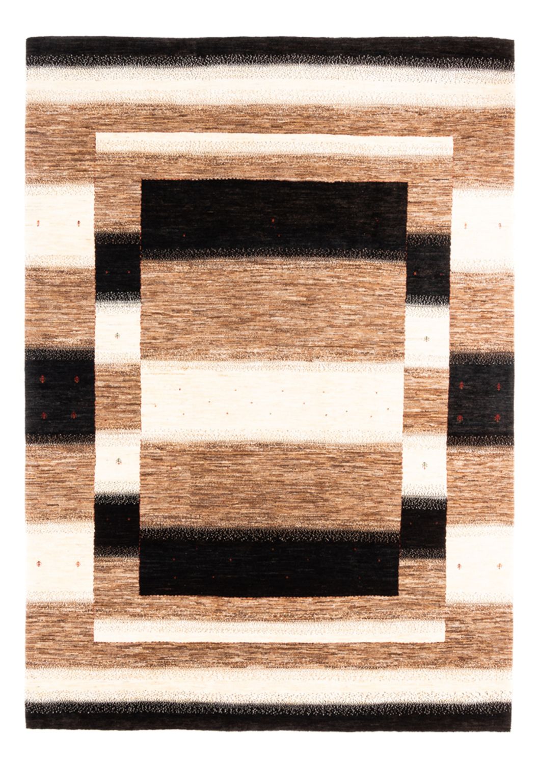 Gabbeh Tæppe - Loribaft Persisk - 292 x 216 cm - brun