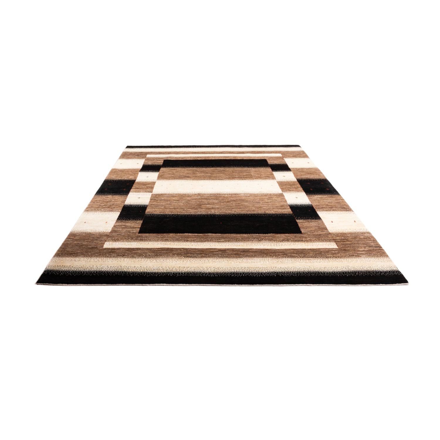 Gabbeh Tæppe - Loribaft Persisk - 292 x 216 cm - brun