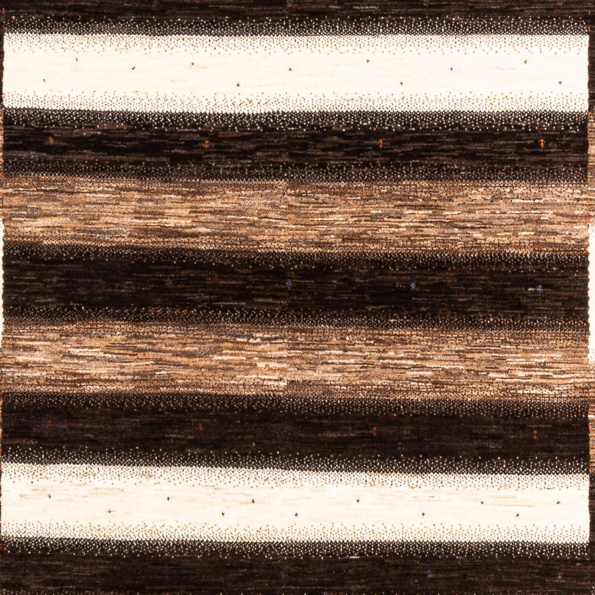 Gabbeh Tæppe - Loribaft Persisk - 257 x 221 cm - brun