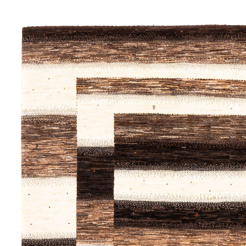 Gabbeh Tæppe - Loribaft Persisk - 257 x 221 cm - brun