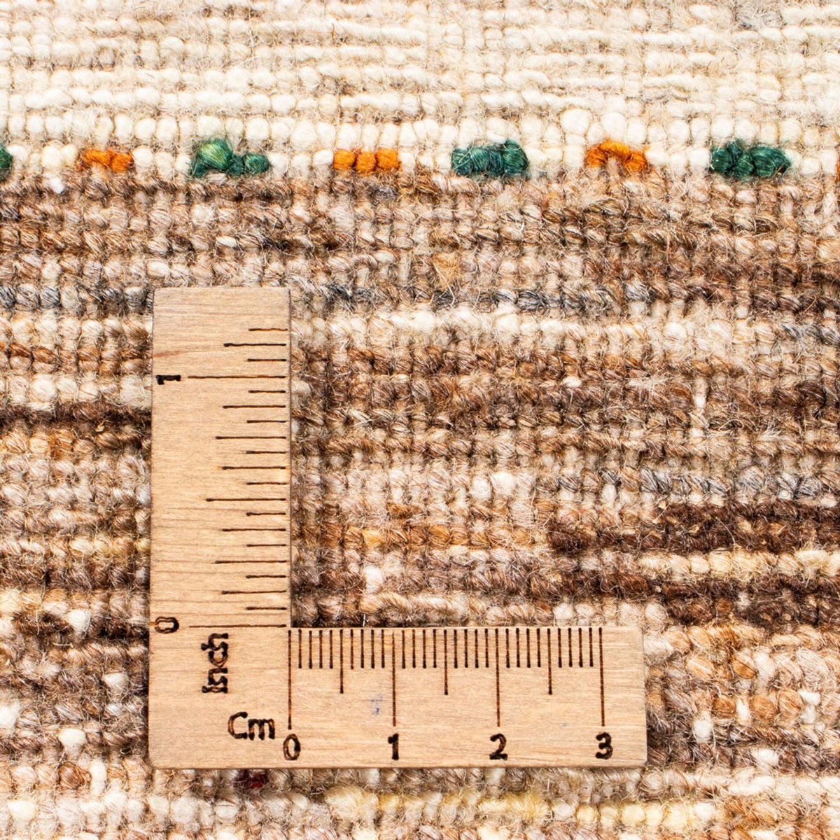 Gabbeh Tæppe - Loribaft Persisk - 257 x 221 cm - brun