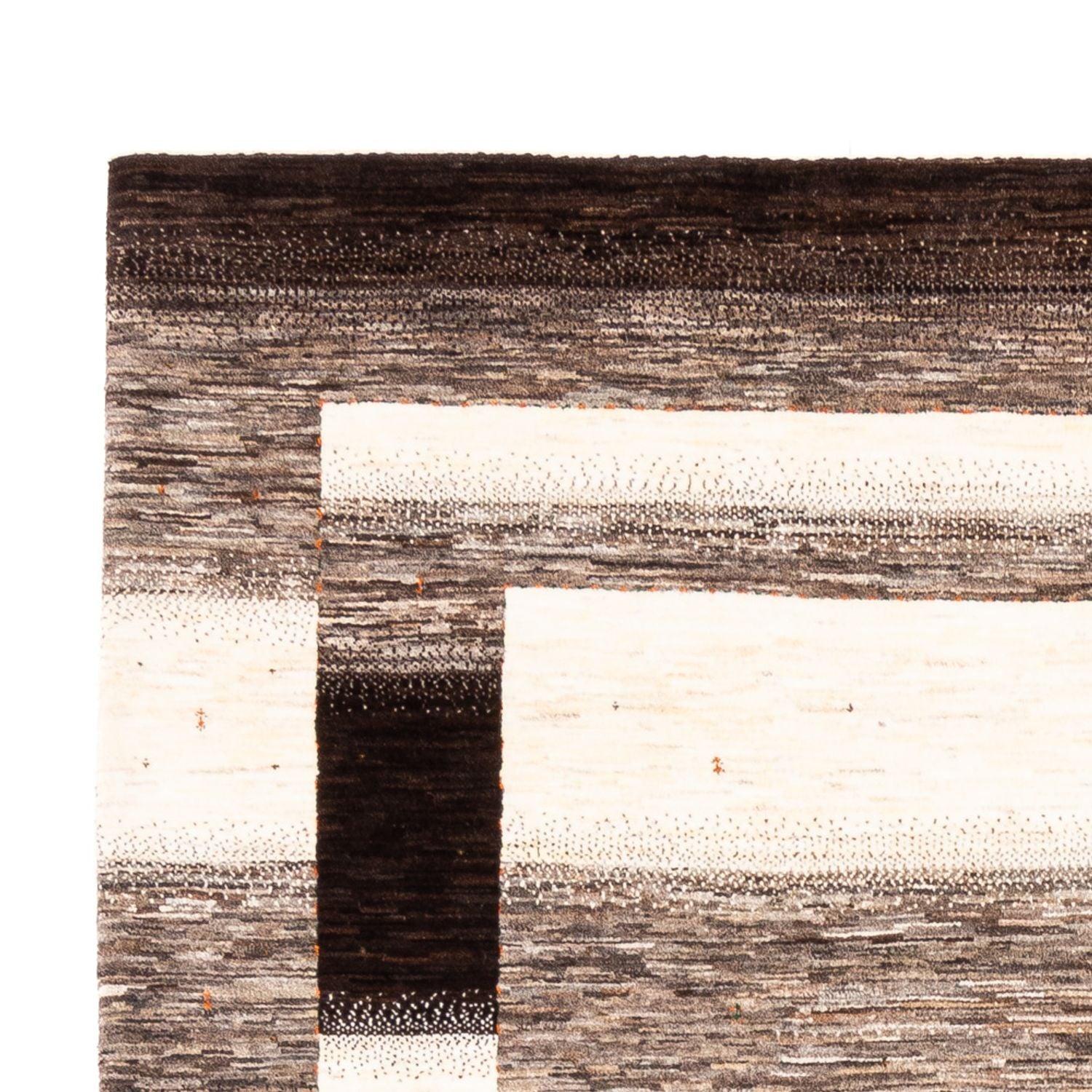 Gabbeh Tæppe - Loribaft Persisk - 293 x 215 cm - brun