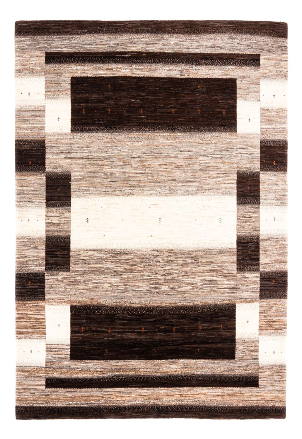 Gabbeh Tæppe - Loribaft Persisk - 290 x 207 cm - natur