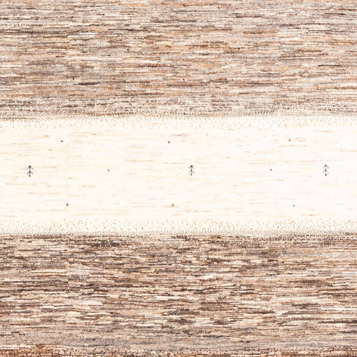 Gabbeh Tæppe - Loribaft Persisk - 290 x 207 cm - natur