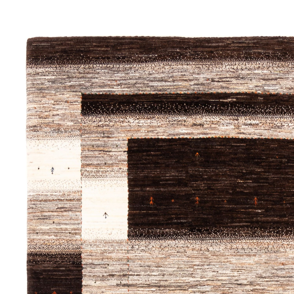 Gabbeh Tæppe - Loribaft Persisk - 290 x 207 cm - natur