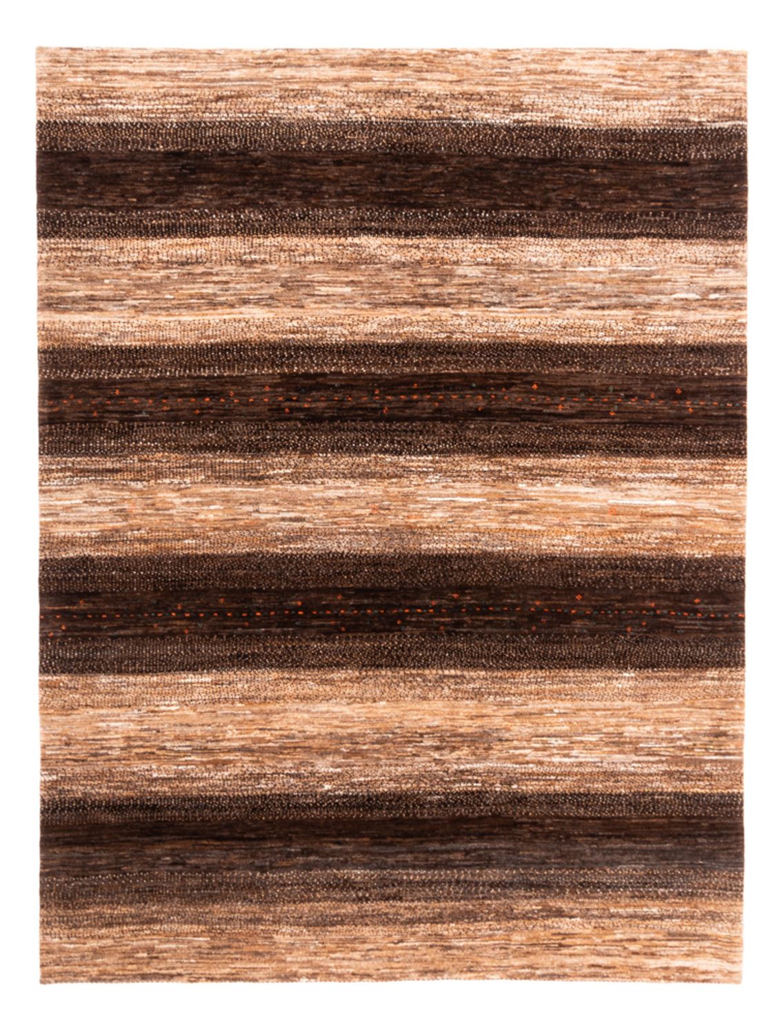 Gabbeh Tæppe - Loribaft Persisk - 224 x 172 cm - grå