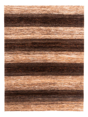 Gabbeh Tæppe - Loribaft Persisk - 224 x 172 cm - grå