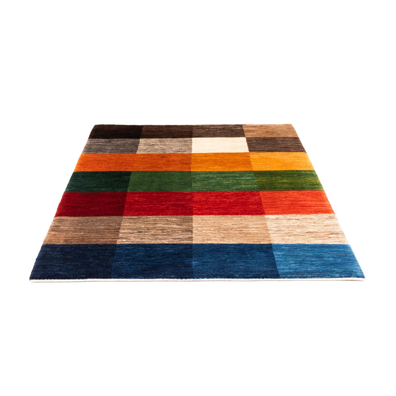 Gabbeh Tæppe - Loribaft Persisk - 184 x 132 cm - flerfarvet