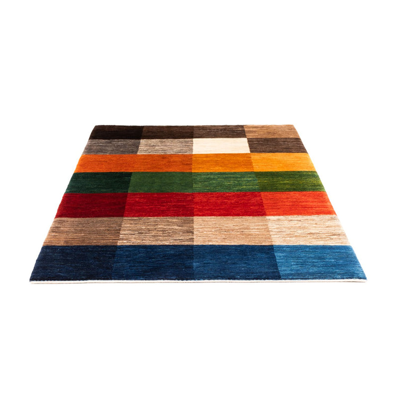 Gabbeh Tæppe - Loribaft Persisk - 184 x 132 cm - flerfarvet