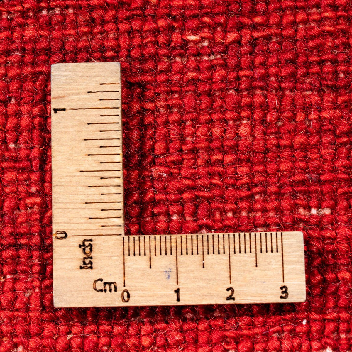 Gabbeh Tæppe - Loribaft Persisk - 250 x 182 cm - rød