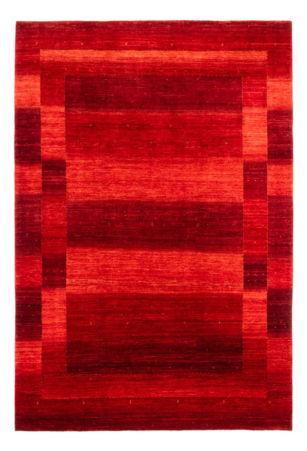 Gabbeh Tæppe - Loribaft Persisk - 310 x 226 cm - rød