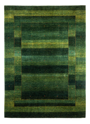 Gabbeh Tæppe - Loribaft Persisk - 309 x 226 cm - grøn