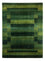 Gabbeh Tæppe - Loribaft Persisk - 309 x 226 cm - grøn