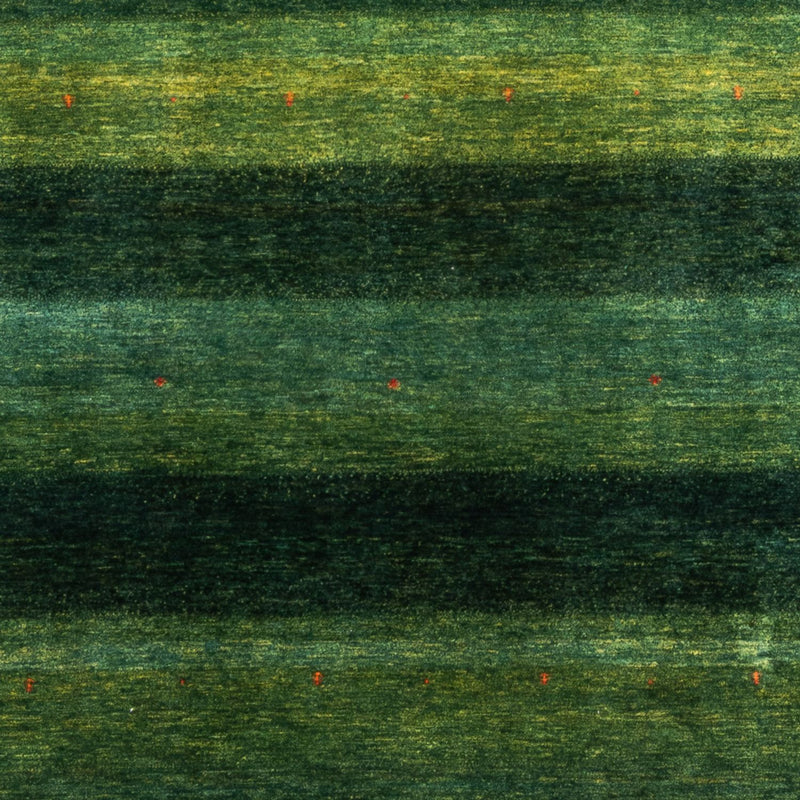 Gabbeh Tæppe - Loribaft Persisk - 309 x 226 cm - grøn
