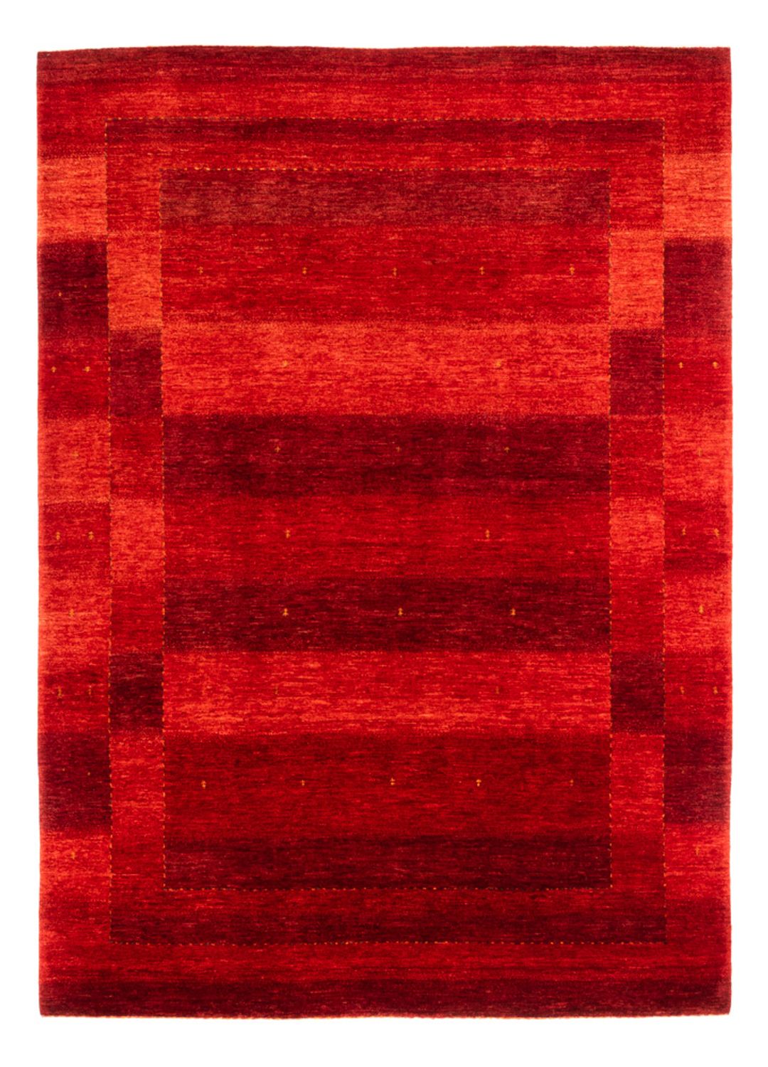 Gabbeh Tæppe - Loribaft Persisk - 278 x 203 cm - rød