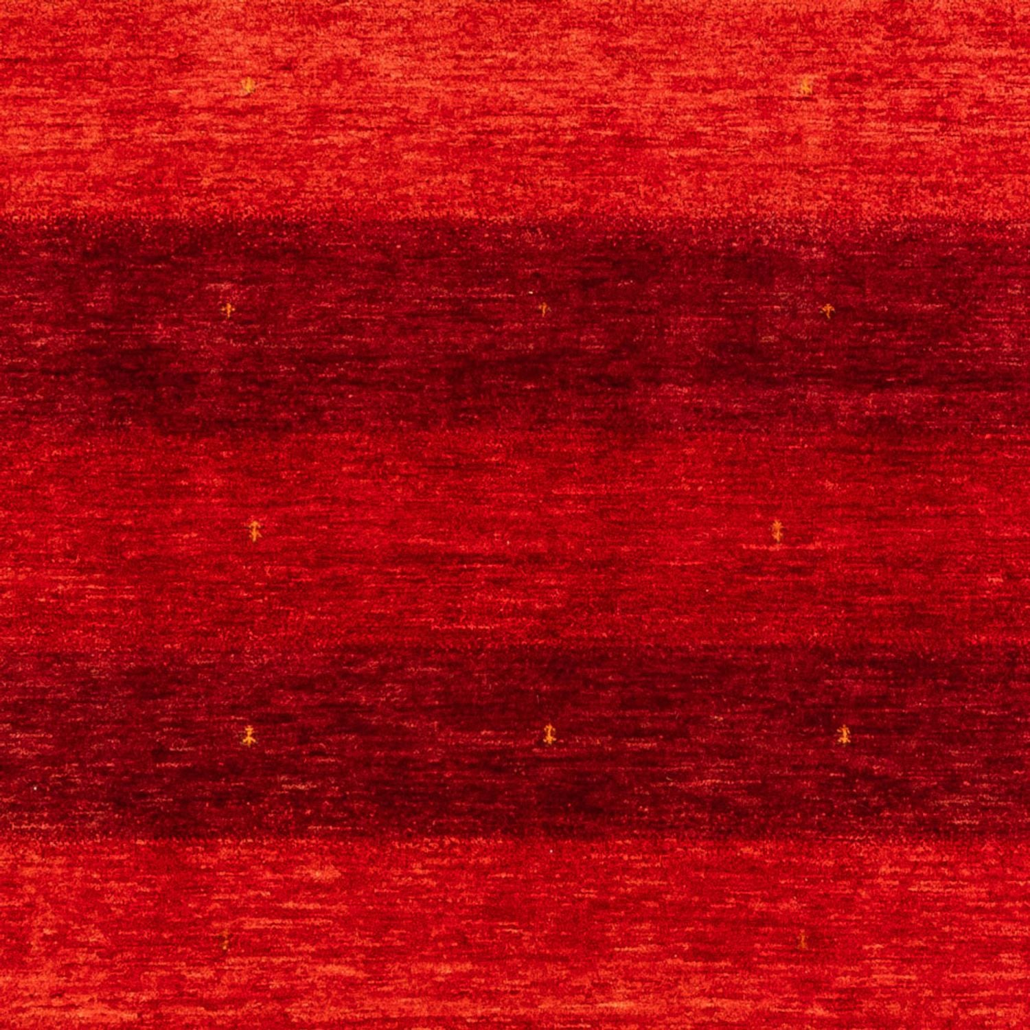 Gabbeh Tæppe - Loribaft Persisk - 278 x 203 cm - rød