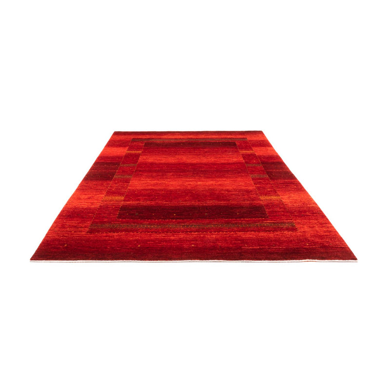Gabbeh Tæppe - Loribaft Persisk - 300 x 221 cm - rød