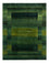Gabbeh Tæppe - Loribaft Persisk - 254 x 210 cm - grøn