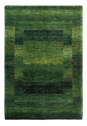 Gabbeh Tæppe - Loribaft Persisk - 182 x 128 cm - grøn