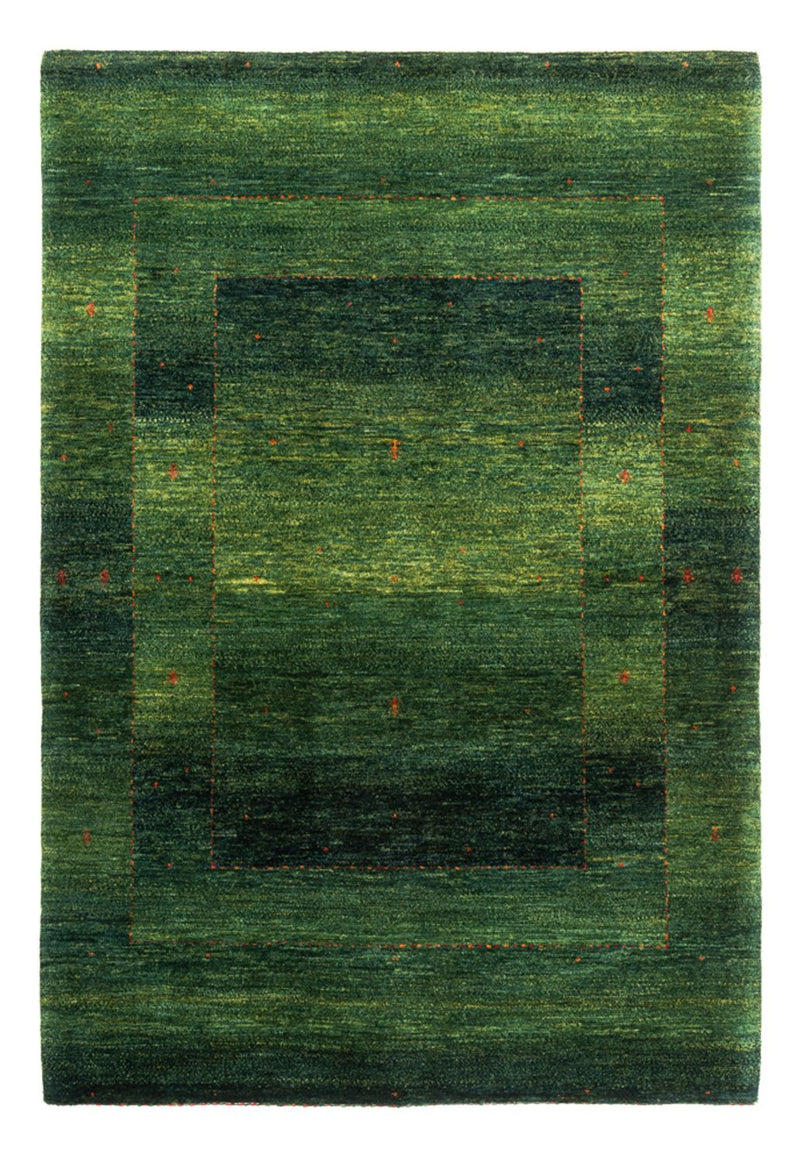 Gabbeh Tæppe - Loribaft Persisk - 182 x 128 cm - grøn