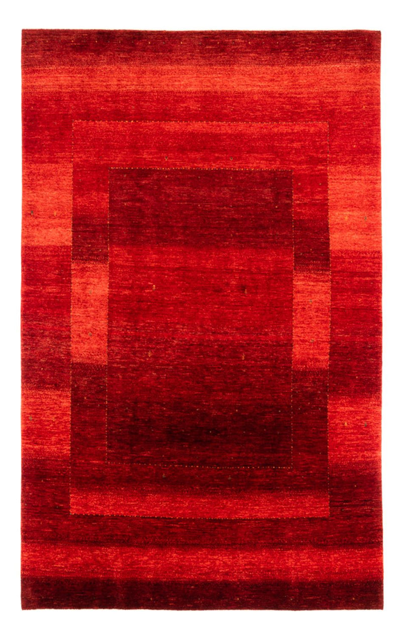 Gabbeh Tæppe - Loribaft Persisk - 298 x 198 cm - rød