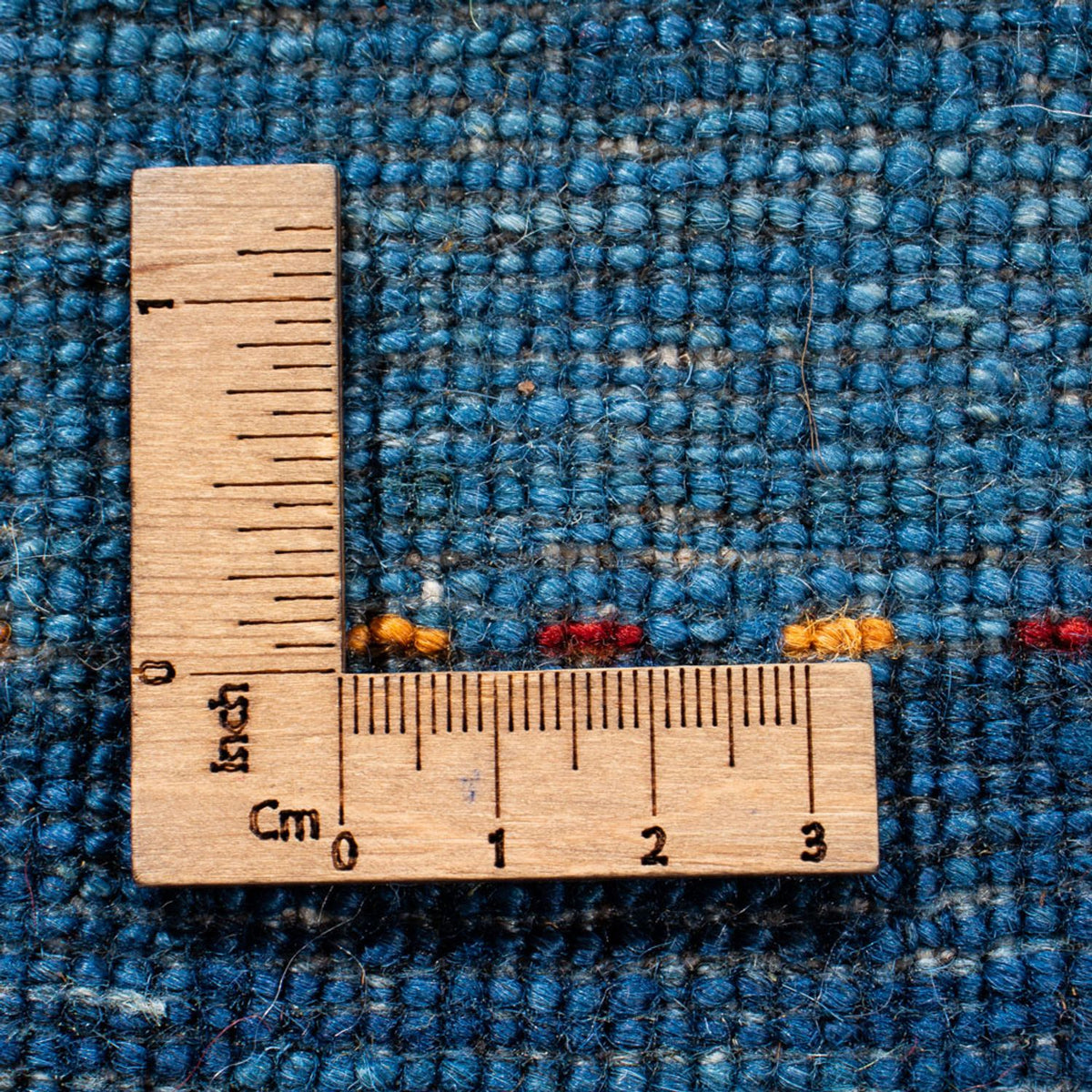 Gabbeh Tæppe - Loribaft Persisk - 302 x 195 cm - blå