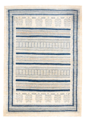 Gabbeh Tæppe - Loribaft Persisk - 308 x 226 cm - creme