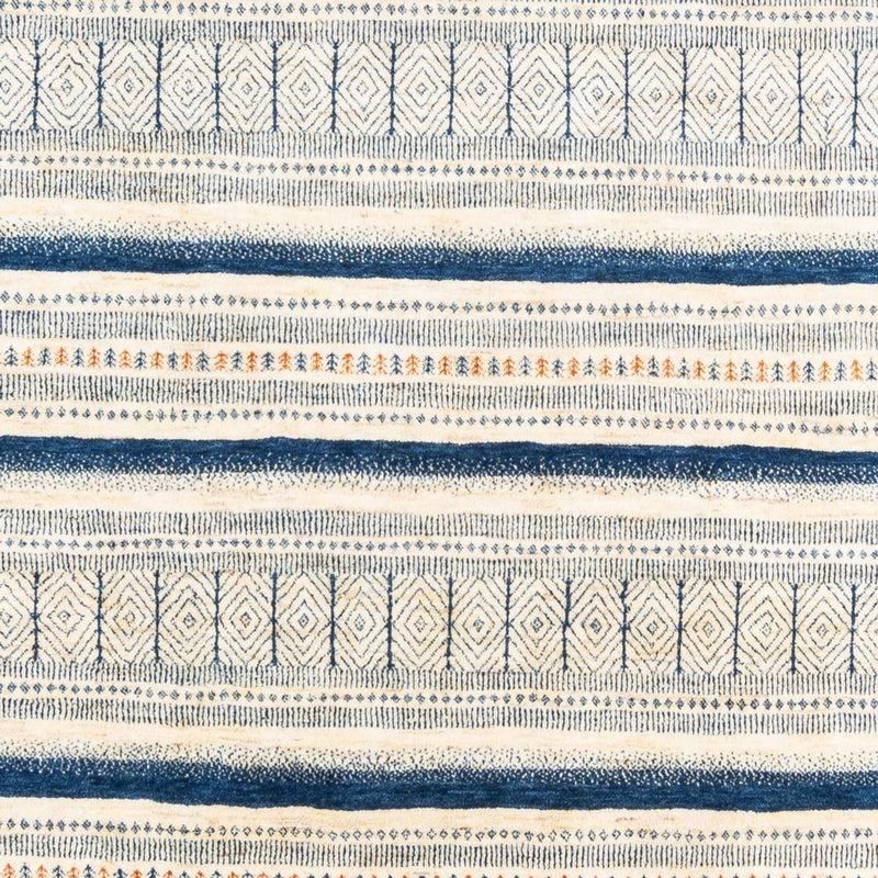Gabbeh Tæppe - Loribaft Persisk - 308 x 226 cm - creme