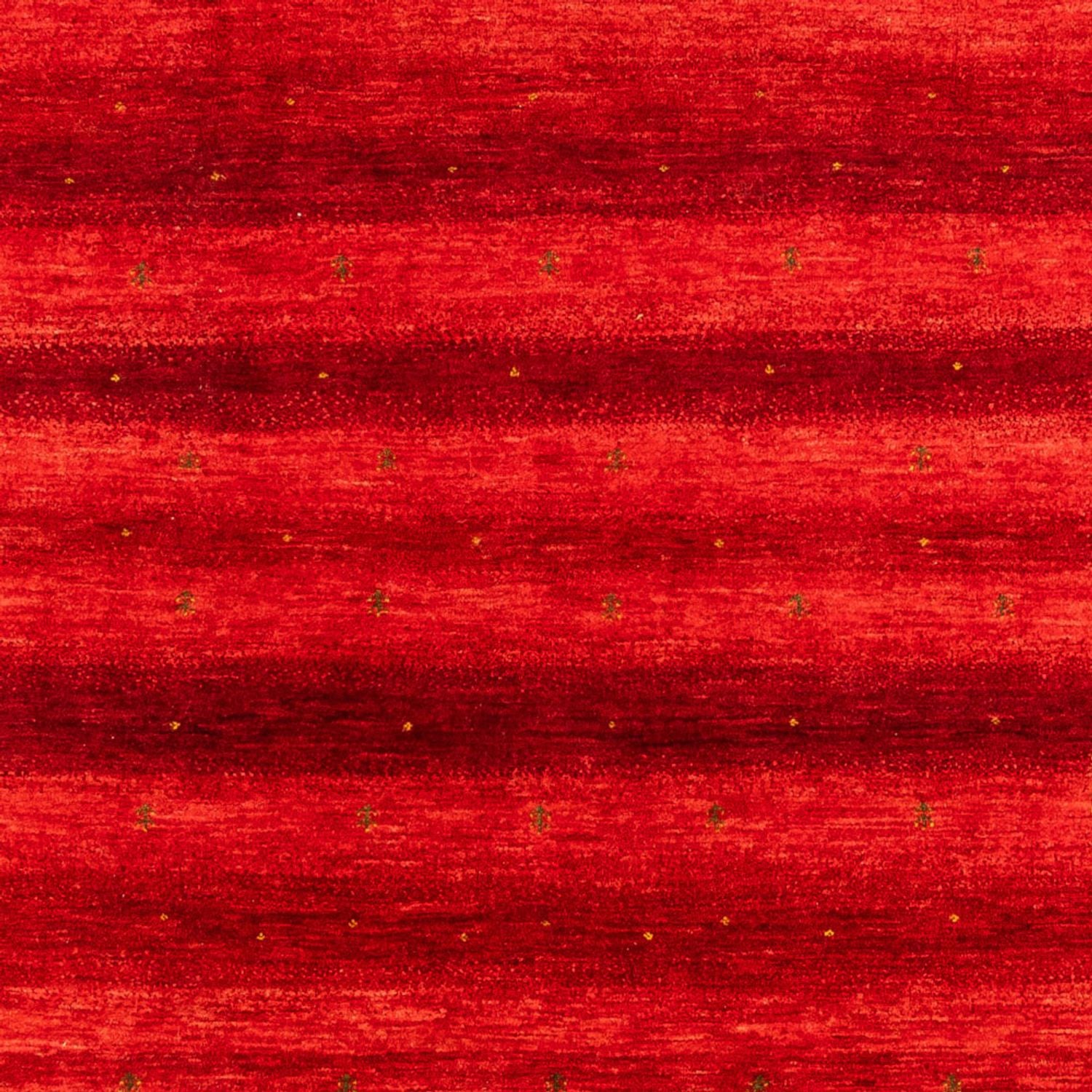 Gabbeh Tæppe - Loribaft Persisk - 277 x 217 cm - rød