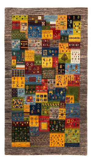 Gabbeh Tæppe - Loribaft Persisk - Royal - 188 x 109 cm - flerfarvet
