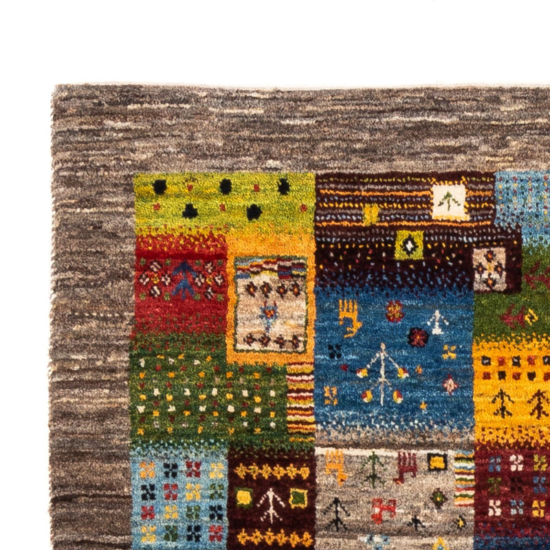 Gabbeh Tæppe - Loribaft Persisk - Royal - 188 x 109 cm - flerfarvet