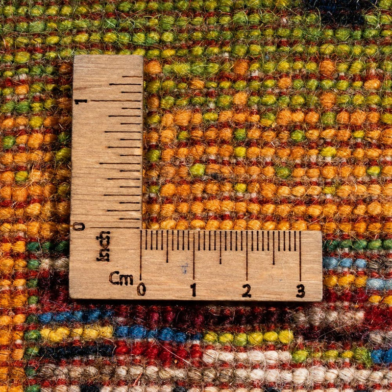 Gabbeh Tæppe - Loribaft Persisk - Royal - 188 x 109 cm - flerfarvet