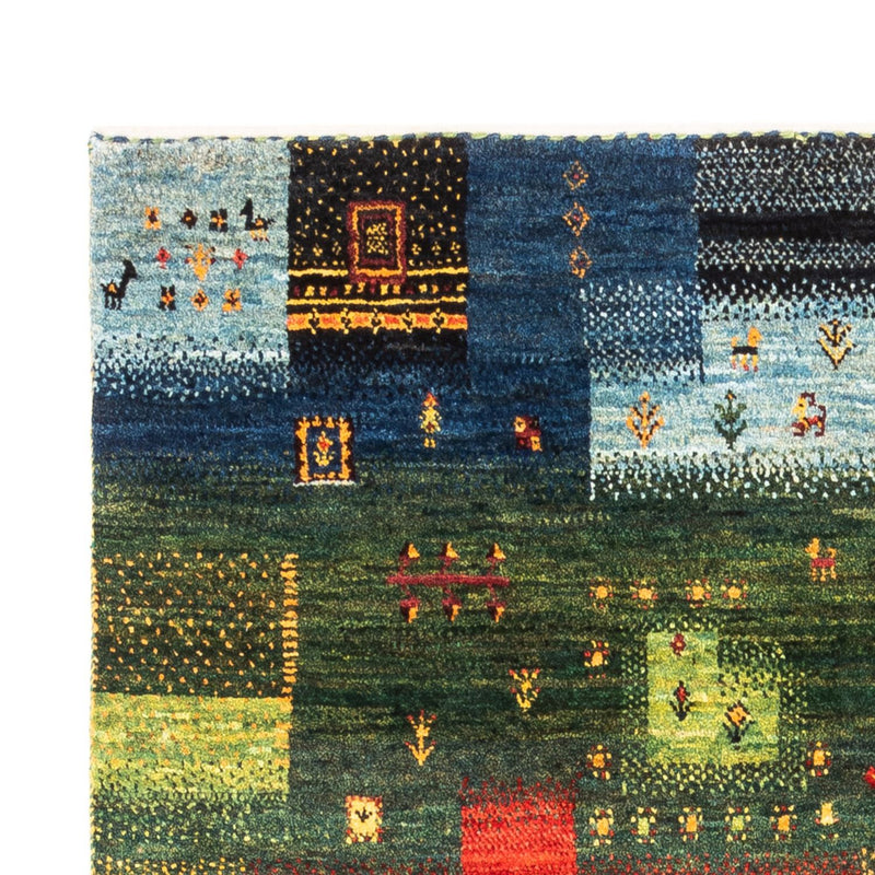 Gabbeh Tæppe - Loribaft Persisk - Royal - 181 x 122 cm - flerfarvet