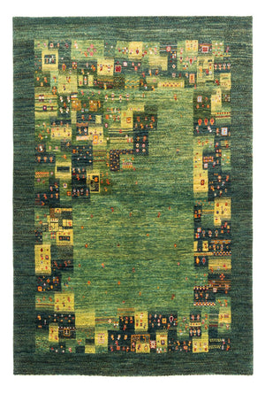 Gabbeh Tæppe - Loribaft Persisk - Royal - 251 x 167 cm - grøn