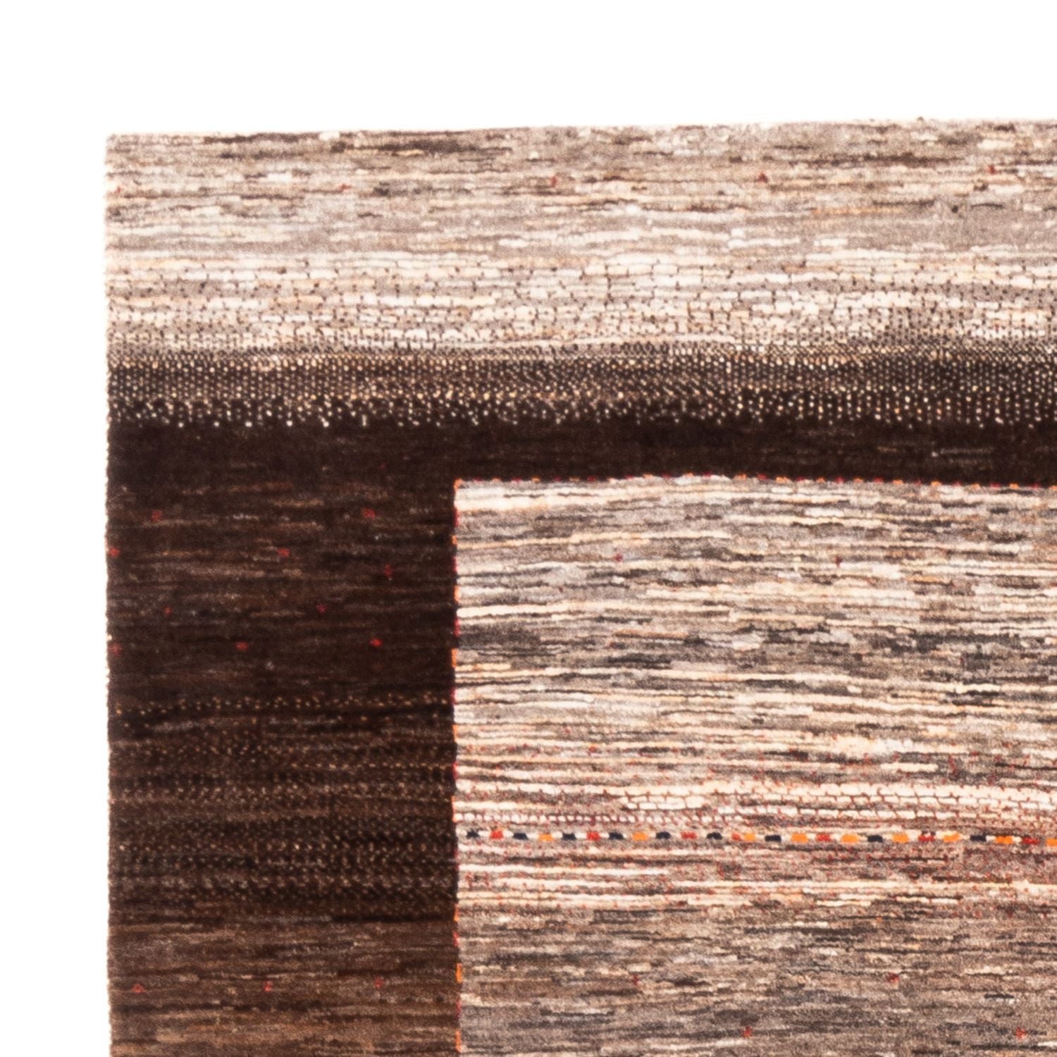 Gabbeh Tæppe - Loribaft Persisk - 242 x 170 cm - natur