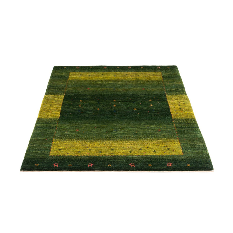 Gabbeh Tæppe - Loribaft Persisk - 154 x 100 cm - grøn