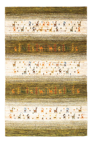 Gabbeh Tæppe - Loribaft Persisk - 138 x 85 cm - flerfarvet