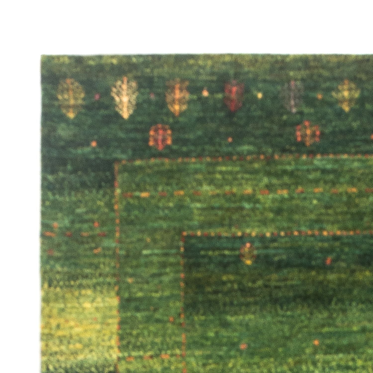 Gabbeh Tæppe - Loribaft Persisk - 148 x 98 cm - grøn