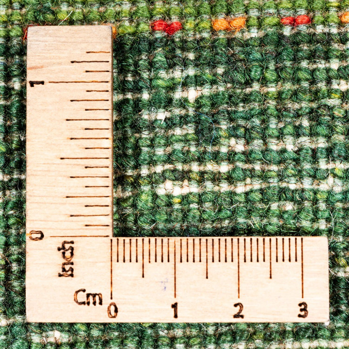 Gabbeh Tæppe - Loribaft Persisk - 148 x 98 cm - grøn