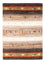 Gabbeh Tæppe - Loribaft Persisk - 122 x 82 cm - grå